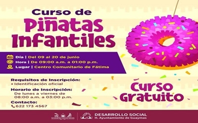  Curso de piñatas ...